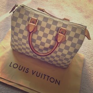 Louis Vuitton Speedy 25 Damier Azur